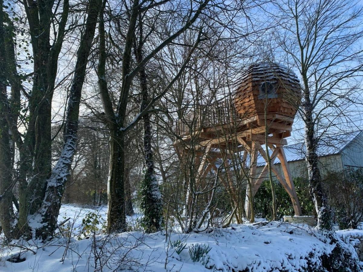 La Ville Es Renais - Ferme Et Maison D'Hotes Insolite Erquy Exteriér fotografie