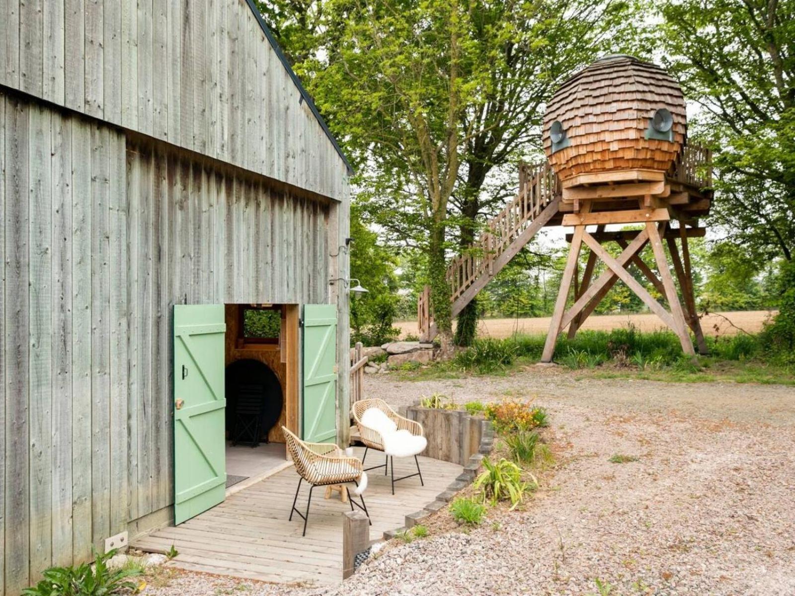 La Ville Es Renais - Ferme Et Maison D'Hotes Insolite Erquy Exteriér fotografie