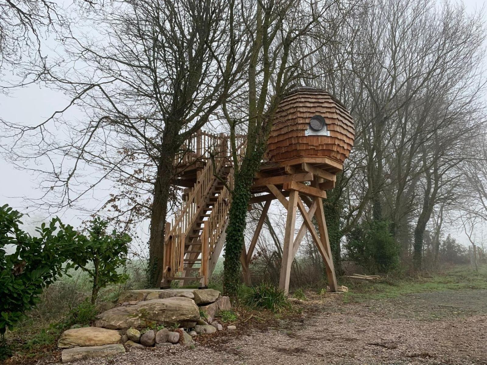 La Ville Es Renais - Ferme Et Maison D'Hotes Insolite Erquy Exteriér fotografie
